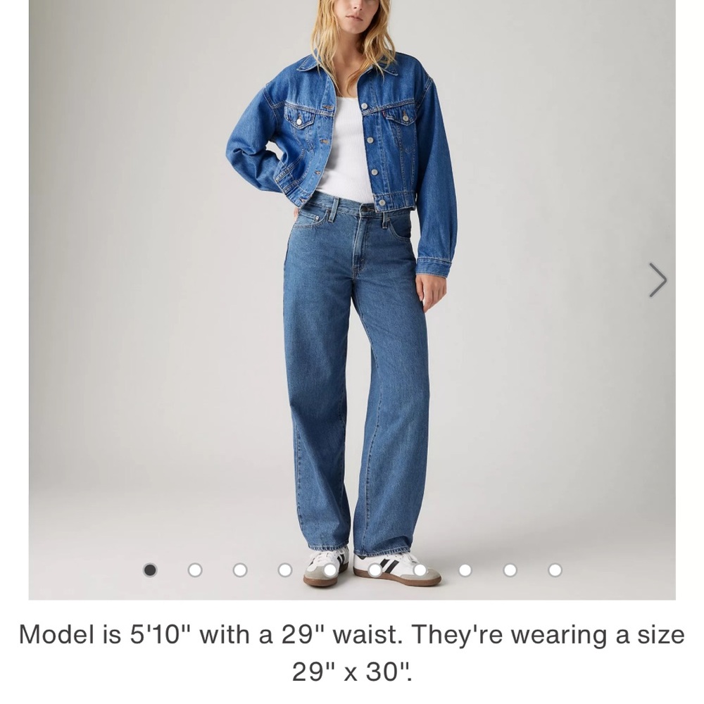 Levi’s Premium Baggy Dad Jean